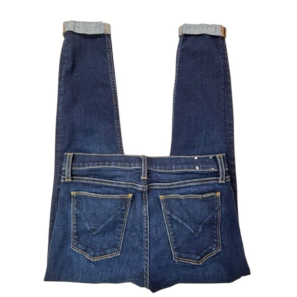 Hudson Harkin Super Skinny Cuffed Women's Size 28 Mid-Rise Jeans 24.5" Inseam - Picture 4 of 16